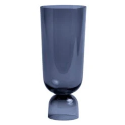 HAY Bottoms Up Vase, L, Navy Blue