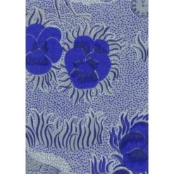 Pihlgren Ja Ritola Kiurujen Yö Wallpaper, Cobalt Blue - Grey