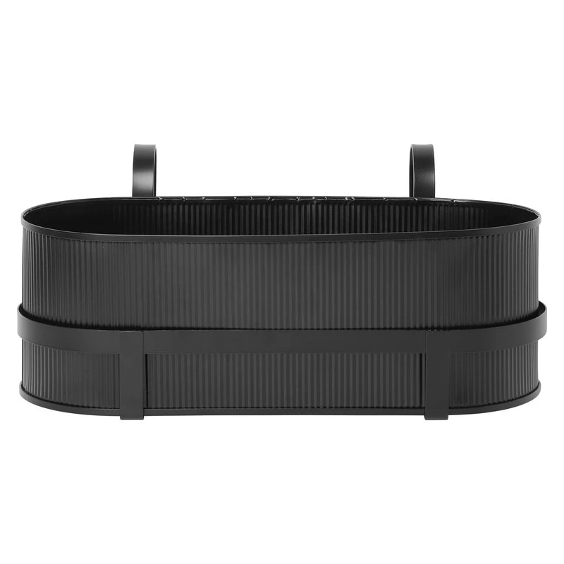 Ferm LIVING Bau Balcony Box, Black 3 Ferm LIVING Bau Balcony Box, Black