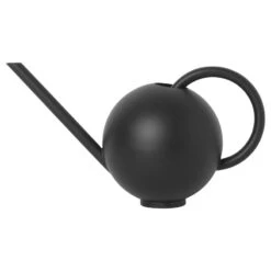 Ferm LIVING Orb Watering Can, Black