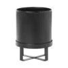Ferm LIVING Bau Pot, Small, Black 2 Ferm LIVING Bau Pot, Small, Black -FINISH DESIGN SHOP 1040FermLiving19 TH