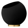 AYTM Globe Flower Pot, XL, Black -FINISH DESIGN SHOP 109AYTM 19 TH