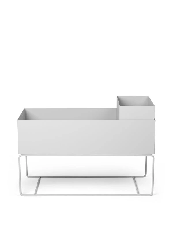 Ferm LIVING Plant Box, Large, Light Grey 4 Ferm LIVING Plant Box, Large, Light Grey - Image 2