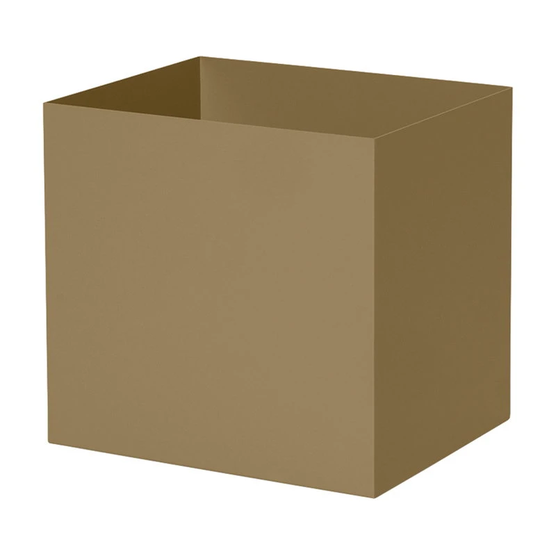 Ferm LIVING Plant Box Pot, Square, Olive 3 Ferm LIVING Plant Box Pot, Square, Olive