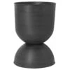 Ferm LIVING Hourglass Pot, L, Black 2 Ferm LIVING Hourglass Pot, L, Black -FINISH DESIGN SHOP 127FermLiving 19 AK