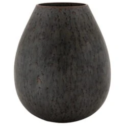 Klassik Studio Milo Drop Vase, Olive