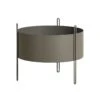 Woud Pidestall Planter, Medium, Taupe 2 Woud Pidestall Planter, Medium, Taupe -FINISH DESIGN SHOP 12Woud AK