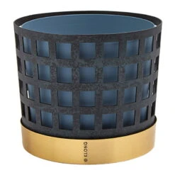 Klong Trio Flower Pot, Blue Square