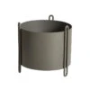 Woud Pidestall Planter, Small, Taupe -FINISH DESIGN SHOP 13Woud AK
