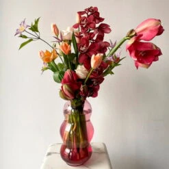 Fundamental Berlin Muse Vase, Large, Rubine 13 Fundamental Berlin Muse Vase, Large, Rubine -FINISH DESIGN SHOP 141723825 516913249289165 7789838252555579925 n