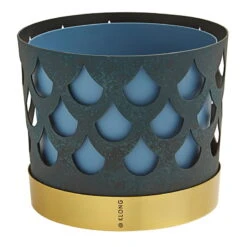 Klong Trio Flower Pot, Blue Drop
