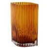 AYTM Folium Vase, L, Amber 1 AYTM Folium Vase, L, Amber -FINISH DESIGN SHOP 217AYTM AK