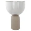 AYTM Torus Flowerpot, M, Silver - Taupe -FINISH DESIGN SHOP 220AYTM AK