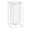 By Lassen Kubus Lolo Vase, White -FINISH DESIGN SHOP 269ByLassen iso TH