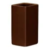 Iittala Ruutu Ceramic Vase, 180 Mm, Brown -FINISH DESIGN SHOP 276Iittala20 isoTH