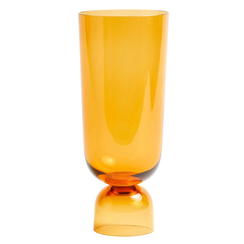 HAY Bottoms Up Vase, L, Amber 3 HAY Bottoms Up Vase, L, Amber