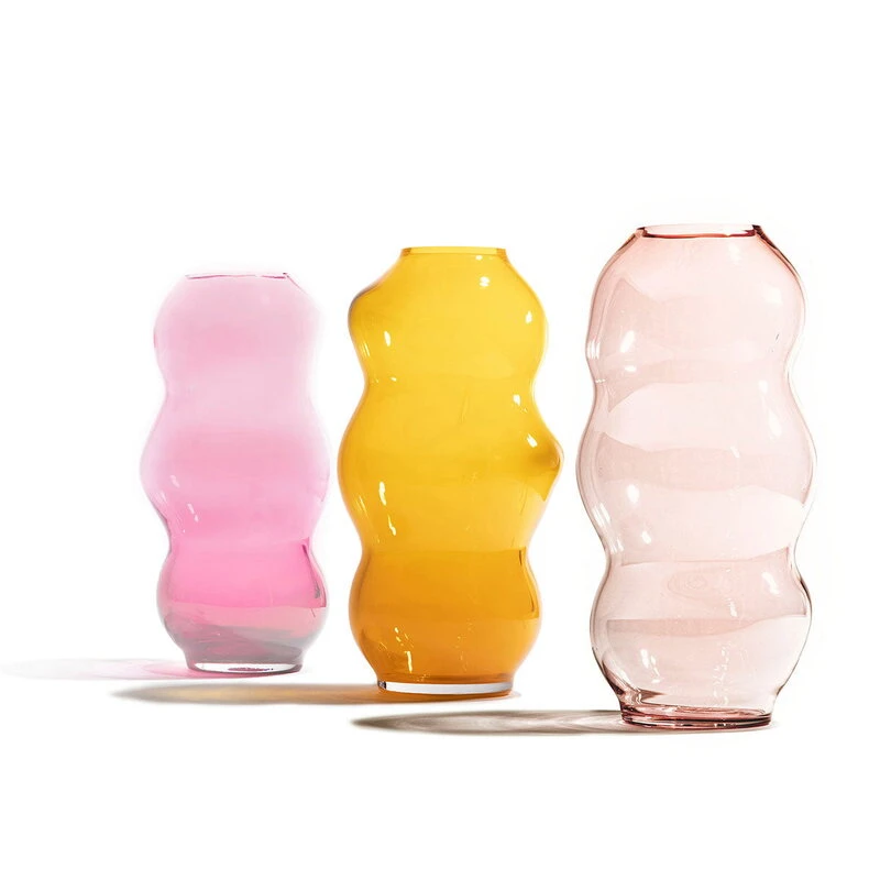 Fundamental Berlin Muse Vase, Large, Rubine 6 Fundamental Berlin Muse Vase, Large, Rubine - Image 4