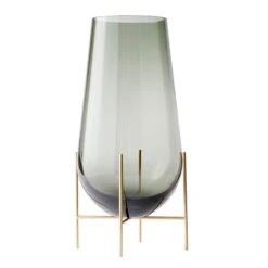 MENU Échasse Vase, Small, Smoke