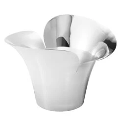 Georg Jensen Bloom Botanica Flower Pot, M, Stainless Steel