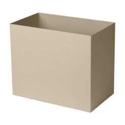 Ferm LIVING Plant Box Pot, Large, Cashmere