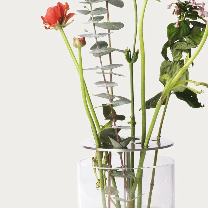 Fritz Hansen Ikebana Vase, Small, Steel 6 Fritz Hansen Ikebana Vase, Small, Steel - Image 4