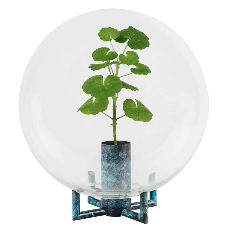 Klong Orb Vase, Large, Blue 3 Klong Orb Vase, Large, Blue