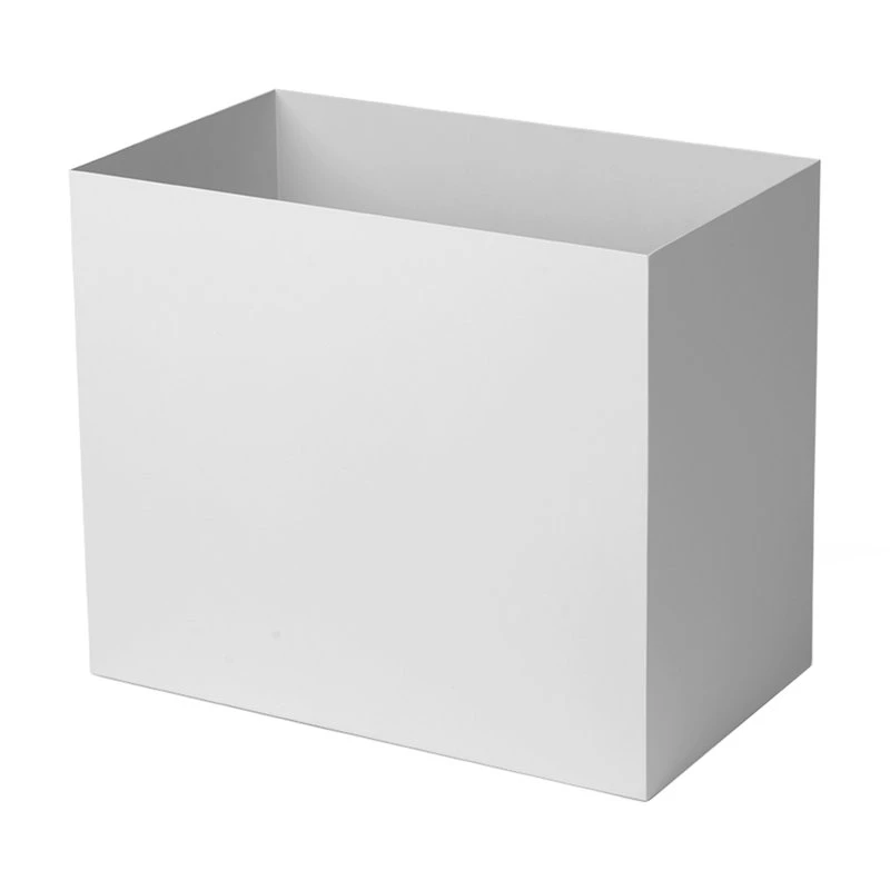 Ferm LIVING Plant Box Pot, Large, Light Grey 3 Ferm LIVING Plant Box Pot, Large, Light Grey