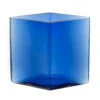 Iittala Ruutu Vase, 205 X 180 Mm, Ultramarine Blue -FINISH DESIGN SHOP 420Iittala AK