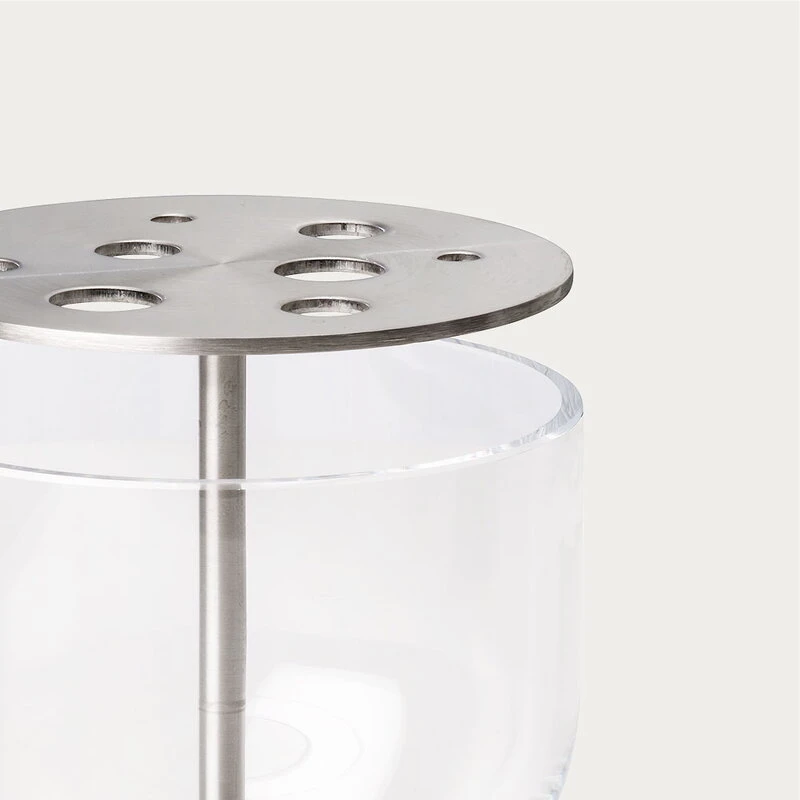 Fritz Hansen Ikebana Vase, Small, Steel 5 Fritz Hansen Ikebana Vase, Small, Steel - Image 3