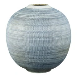 Klassik Studio Como Vase, 31 Cm, Blue