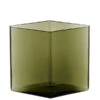 Iittala Ruutu Vase, 205 X 180 Mm, Green -FINISH DESIGN SHOP 4Ruutu iso