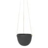 Ferm LIVING Speckle Hanging Pot, Large, Dark Grey -FINISH DESIGN SHOP 5029FermLiving AK