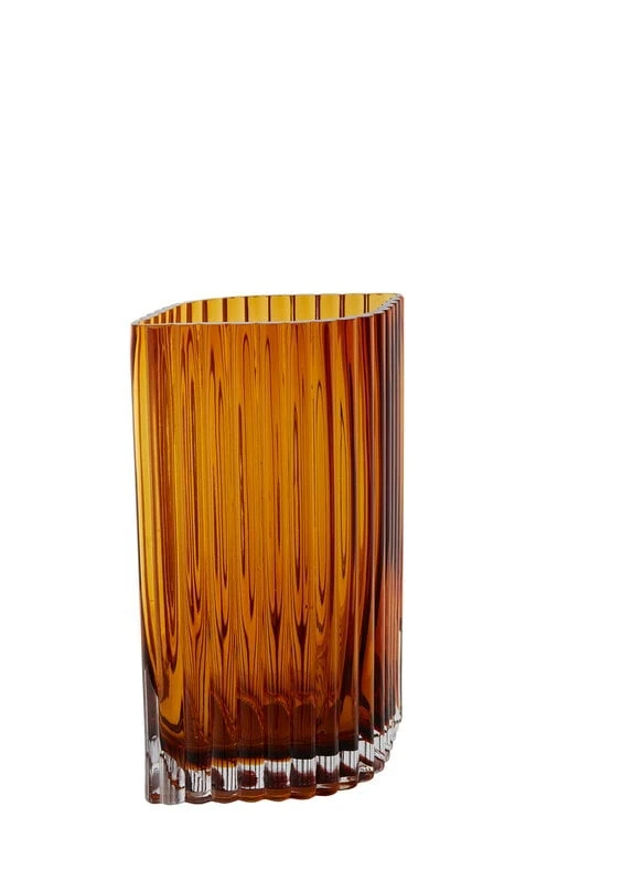 AYTM Folium Vase, L, Amber 6 AYTM Folium Vase, L, Amber - Image 4