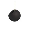 AYTM Globe Hanging Flowerpot, Small, Black - Gold -FINISH DESIGN SHOP 509510002011 GLOBE hanging flowerpot black 7xH154cm