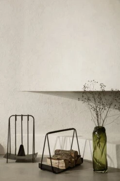 Ferm LIVING Water Swirl Vase, Tall, Moss Green -FINISH DESIGN SHOP 51 b 1021