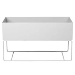 Ferm LIVING Plant Box, Large, Light Grey
