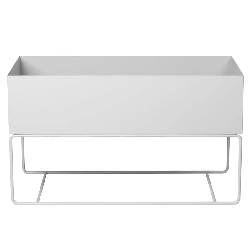 Ferm LIVING Plant Box, Large, Light Grey 3 Ferm LIVING Plant Box, Large, Light Grey