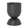 Ferm LIVING Hourglass Pot, S, Black 1 Ferm LIVING Hourglass Pot, S, Black -FINISH DESIGN SHOP 542FermLiving 20 TH