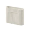 Muuto Ridge Vase, 16,5 Cm, Off White 2 Muuto Ridge Vase, 16,5 Cm, Off White -FINISH DESIGN SHOP 542Muuto AK