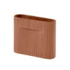Muuto Ridge Vase, 16,5 Cm, Terracotta 1 Muuto Ridge Vase, 16,5 Cm, Terracotta -FINISH DESIGN SHOP 544Muuto AK