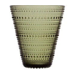 Iittala Kastehelmi Vase 154 Mm, Moss Green