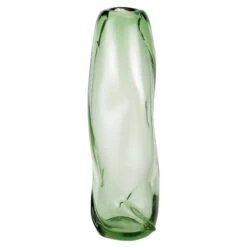 Ferm LIVING Water Swirl Vase, Tall, Recycled Glass