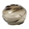 Ferm LIVING Water Swirl Vase, Round, Smoked Grey -FINISH DESIGN SHOP 612FermLiving AK