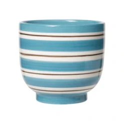Kähler Omaggio Nuovo Flowerpot, 12 Cm, Blue