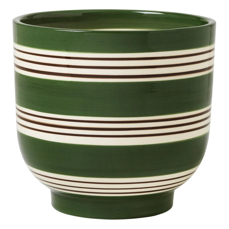 Kähler Omaggio Nuovo Flowerpot, 15 Cm, Green 3 Kähler Omaggio Nuovo Flowerpot, 15 Cm, Green