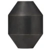 Fredericia Hydro Vase, 22,5 Cm, Black Brass -FINISH DESIGN SHOP 6fredericia hydro vase 222C5 complements ma