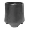 Ferm LIVING Esca Pot, Medium, 19 Cm, Black -FINISH DESIGN SHOP 732FermLiving AK