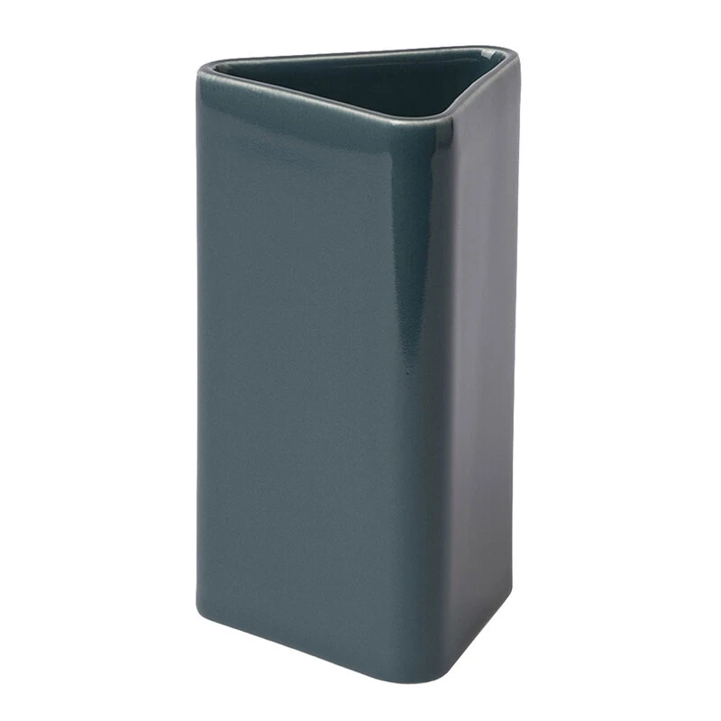 Raawii Canvas Vase, Small, Peacock Blue 3 Raawii Canvas Vase, Small, Peacock Blue