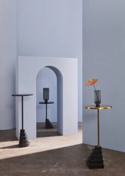 AYTM Glacies Vase, M, Black -FINISH DESIGN SHOP AYTM D3 17 158