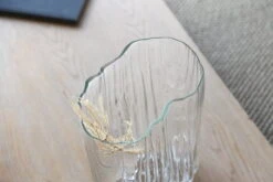 Antrei Hartikainen Melt Vase, XL, Clear -FINISH DESIGN SHOP Antrei Hartikainen Melt vases XL size clear Photo by Antrei Hartikainen 60